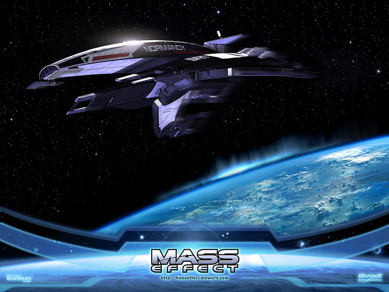 Mass Effect and Background, Mass Effect 3 Normandy, HD wallpaper