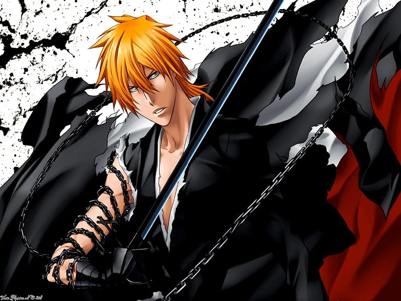 Download Bleach Anime Fgt Ichigo Kubo Tite Wallpaper