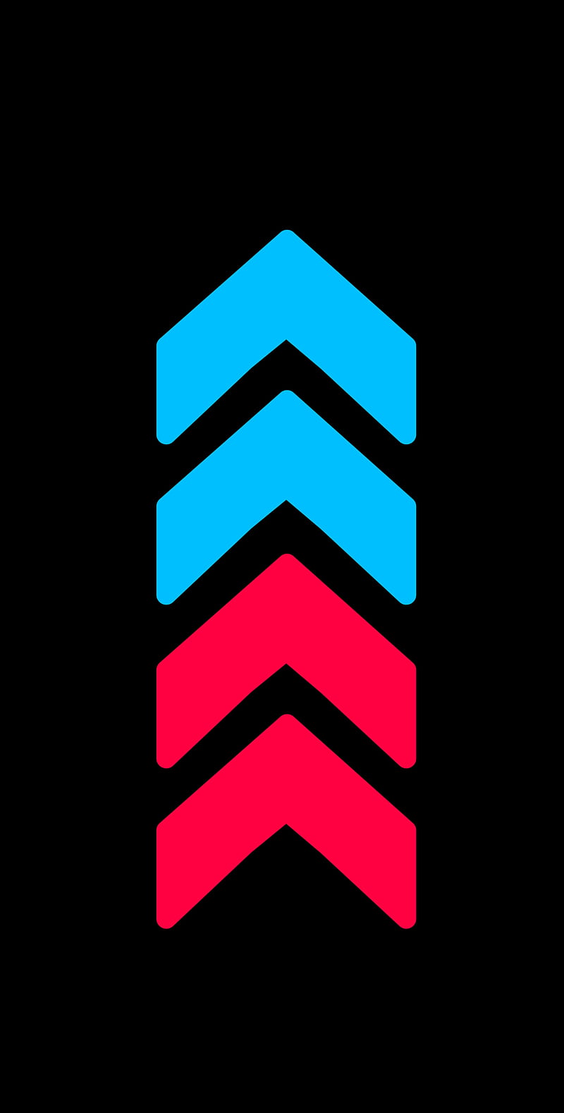 Arrow, forward, infinite, letter, lightning, logo, move, neon, HD phone wallpaper
