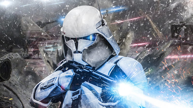 Stormtrooper Commander, stormtrooper, star-wars, movies, HD wallpaper