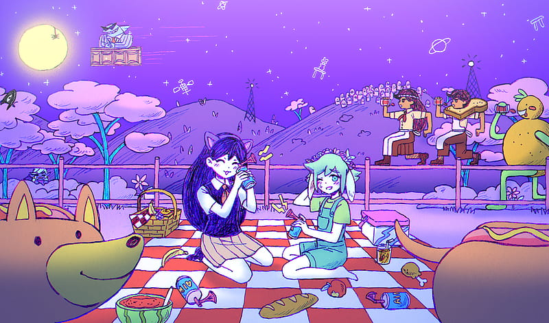 Video Game, OMORI, Mari (Omori), Basil (Omori), HD wallpaper