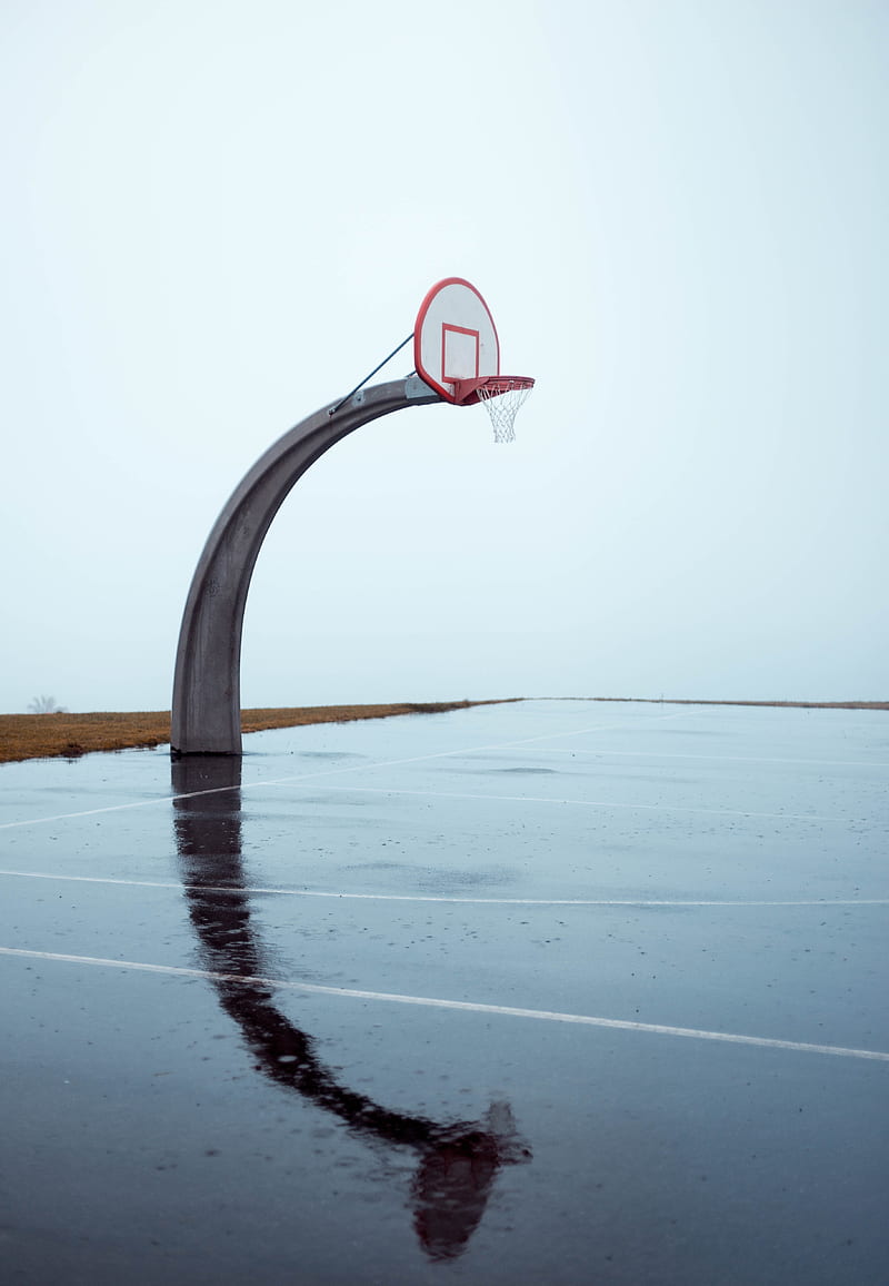 basketball court, aircraft, cloud, rain, esports, winter, HD phone wallpaper