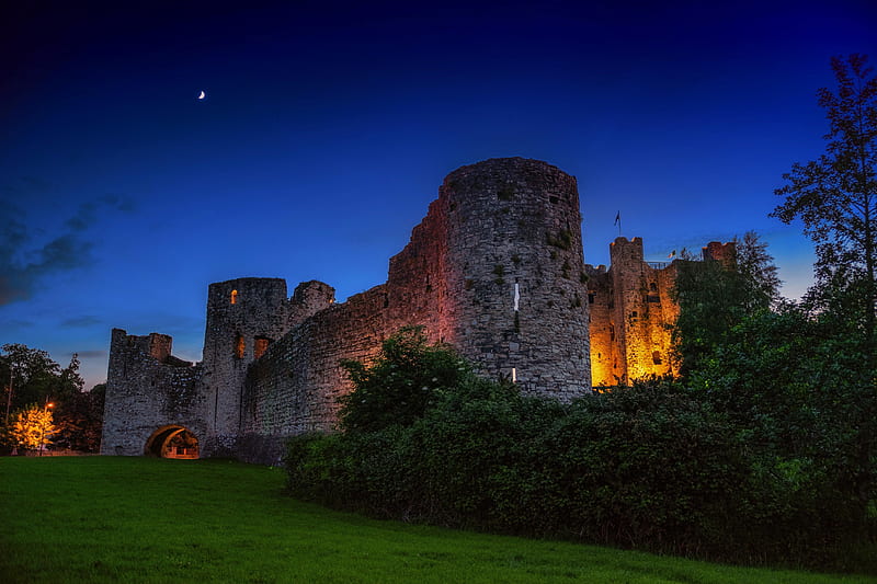Castle Kilkenny, Ireland, Castles - Rare Gallery, Ireland Night, HD wallpaper