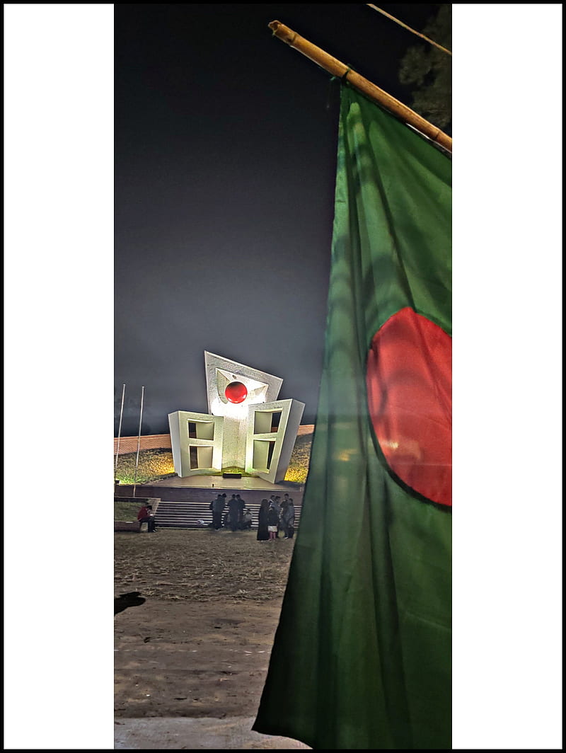 Shadhin Bangladesh, patriotism, shahid minar, victory day, HD phone wallpaper
