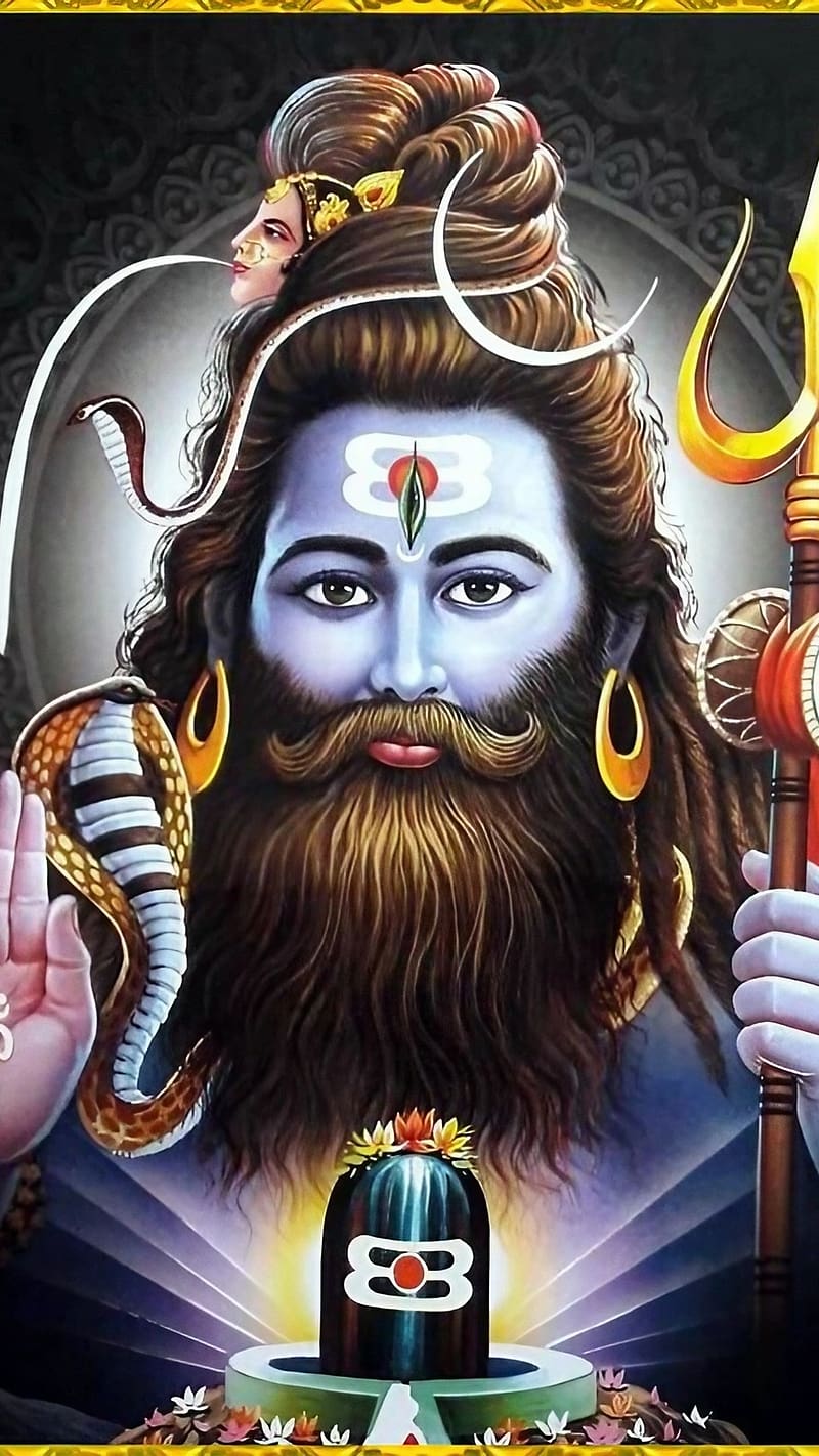 Bholenath Ka, Lord Shiva In Beard, god, mahadev, HD phone ...