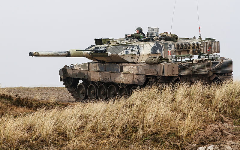 Leopard 2A5DK, tanks Royal Danish Army, HD wallpaper