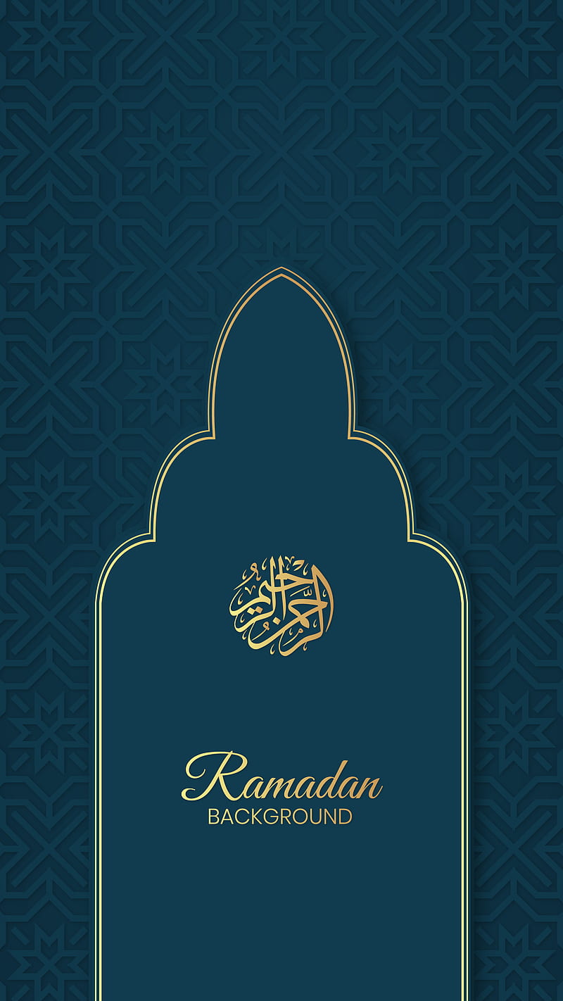 Ramadan Islamic Design, Allah, Eid, Kareem, Mubarak, New latest, Ramzan, golden, HD phone wallpaper