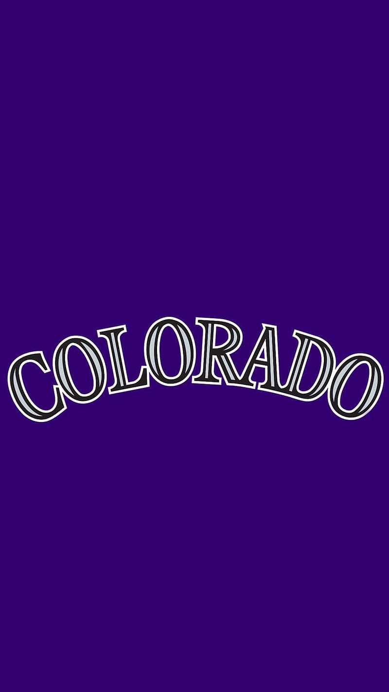 Colorado Rockies, baseball, logo, esports, aranado, HD phone wallpaper