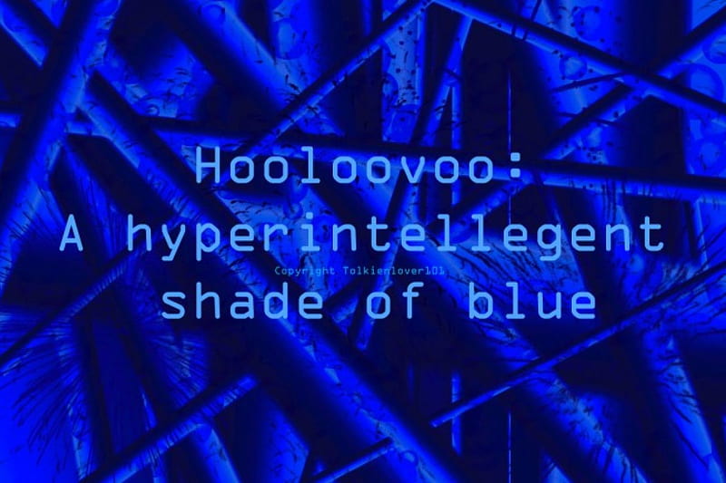 Hooloovoo: A shade of blue, shade, hhgttg, guide, galaxy, hitchhiker, hooloovoo, to, hyperintellegent, the, colour, hitch-hiker, blue, HD wallpaper