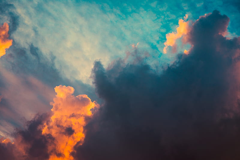 cumulus nimbus cloud, HD wallpaper