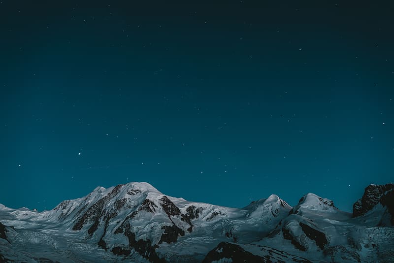 Mountian Peak Range , mountains, nature, HD wallpaper