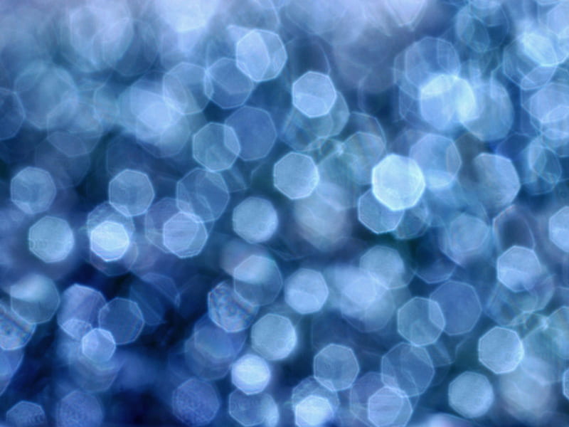 Dancing Blue Lights, shapes, overlapping, lights, blue shades, HD wallpaper