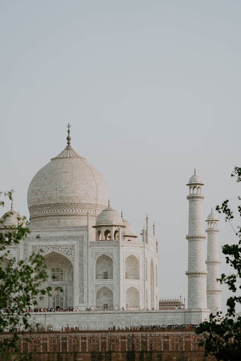 Taj Mahal, India, HD phone wallpaper