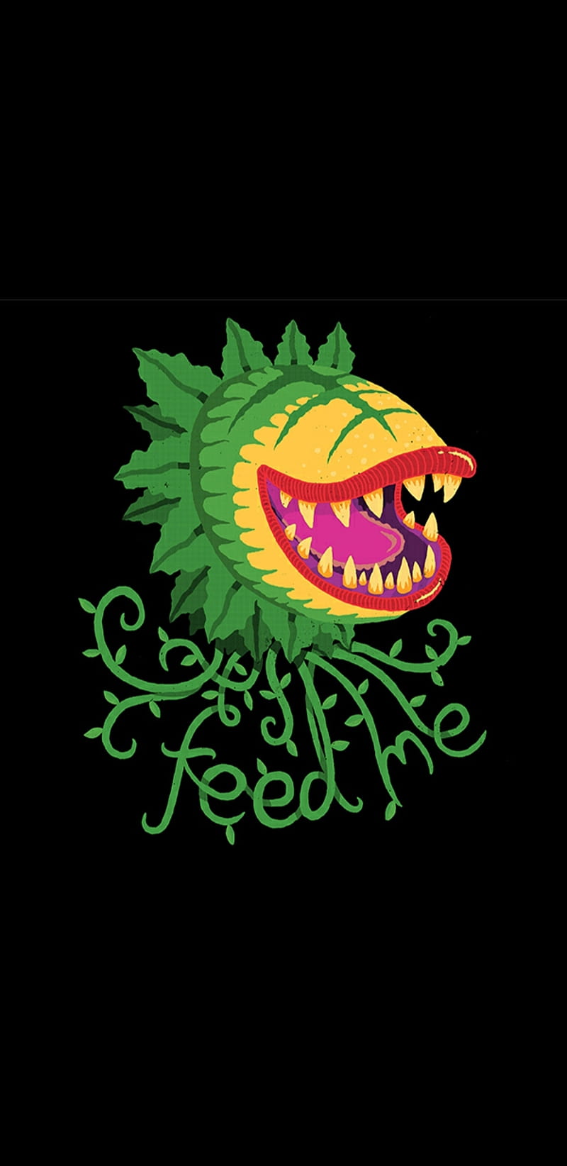 Shop of horrors, feed me seymore, horror, little shop of horrors, HD phone wallpaper