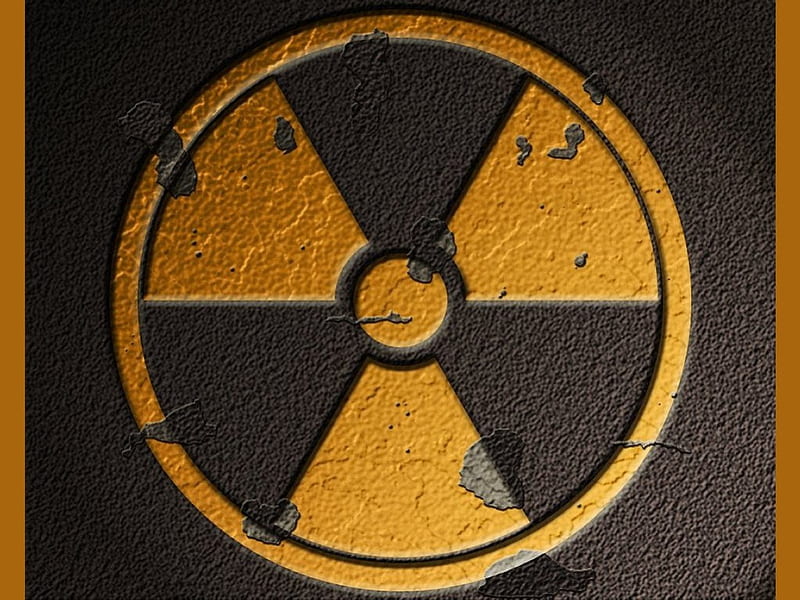 nuclear sign, dangerous, fusion, fission, sign, atomic, wide, biohazard, nuclear, generation, HD wallpaper