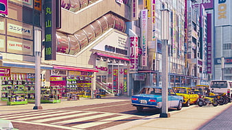 Anime city 1080P 2K 4K 5K HD wallpapers free download  Wallpaper Flare