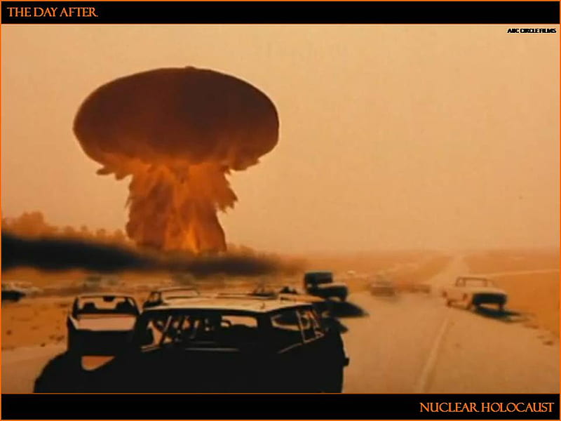 The Day After Movie Nuclear Holocaust, guerra, nuclear war, the day after, mushroom cloud, HD wallpaper