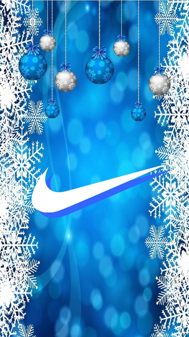 1920x1080px, 1080P free download | Nike Blue Christmas, 2018, blue ...