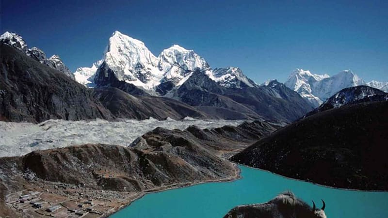 Gokyo Ri Trek, nepal, nature, mountain, lake, HD wallpaper