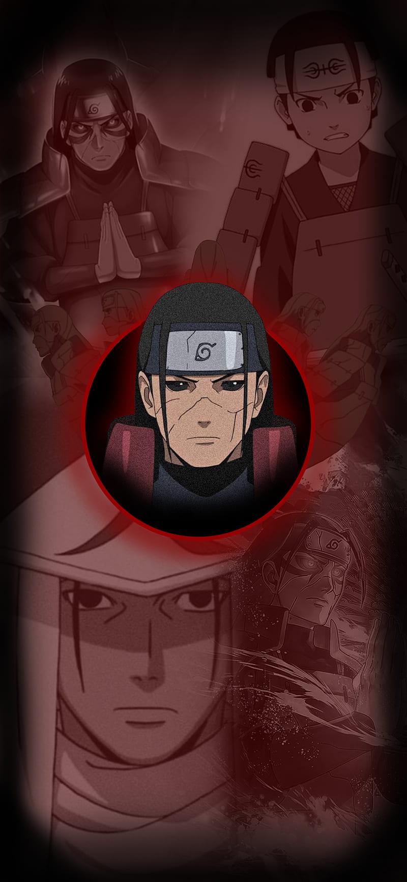 Quadro Decorativo Hashirama Primeiro Hokage 23x33cm