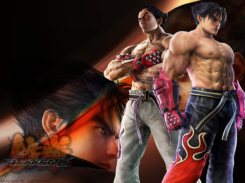 Tekken 8 Jin Kazama vs. Kazuya Mishima 4K Wallpaper iPhone HD