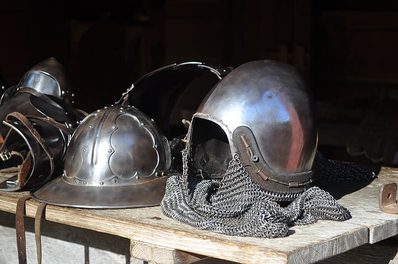 Middle ages helmets, Helmet, Denmark, Middle ages, Sundkoebing, HD wallpaper
