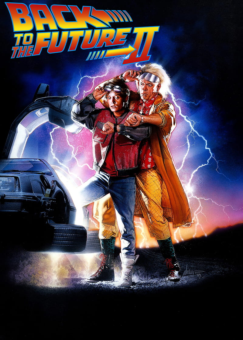 Back to the future 2, back to the future, classic, HD phone wallpaper
