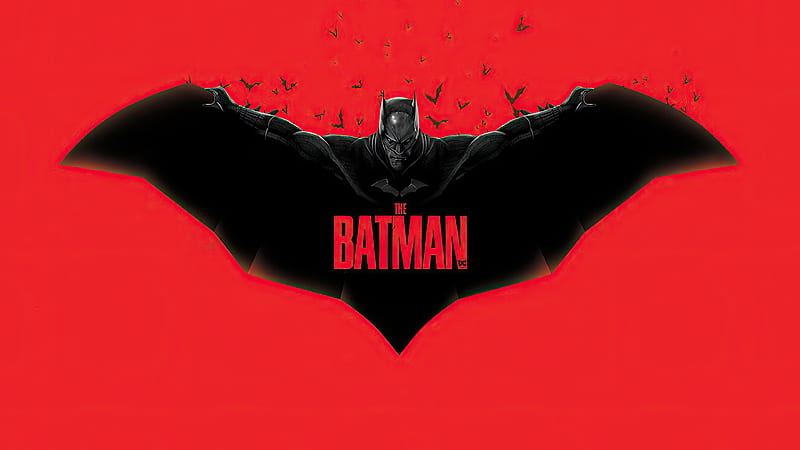 The Batman Minimal, batman, superheroes, artwork, HD wallpaper