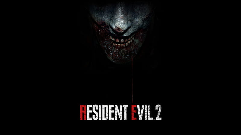 Resident Evil 2 , resident-evil-2, games, 2019-games, dark, blood, black, HD wallpaper
