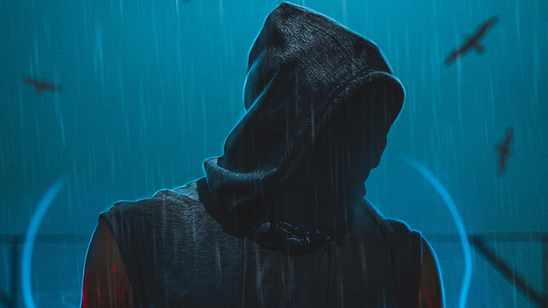 Hoodie Man Powers , hoodie, anonymus, artist, artwork, digital-art, HD wallpaper