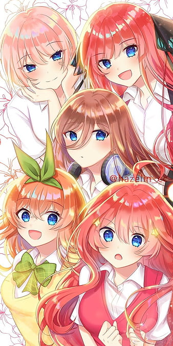 Las quintillisas, gotoubun, lasquintillisas, Fondo de pantalla de teléfono  HD | Peakpx