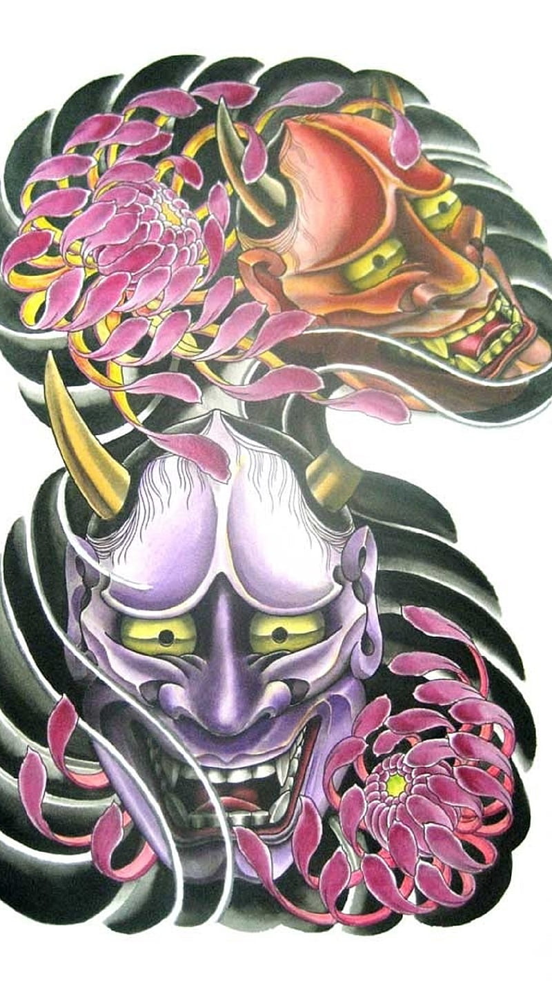 Hand Drawn Devil Skull Tattoo Design Vector 6299422 Vector Art at Vecteezy