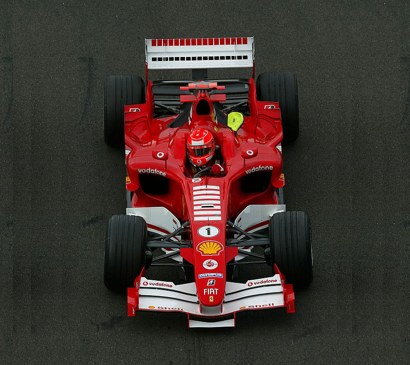 Schumacher Ferrari, f1, formula 1, racing, HD wallpaper