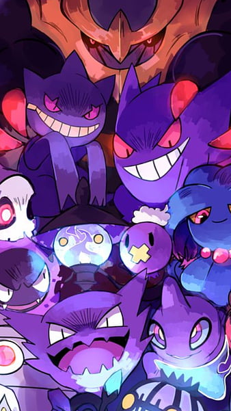 Gengar Phone Wallpapers  Top Free Gengar Phone Backgrounds   WallpaperAccess