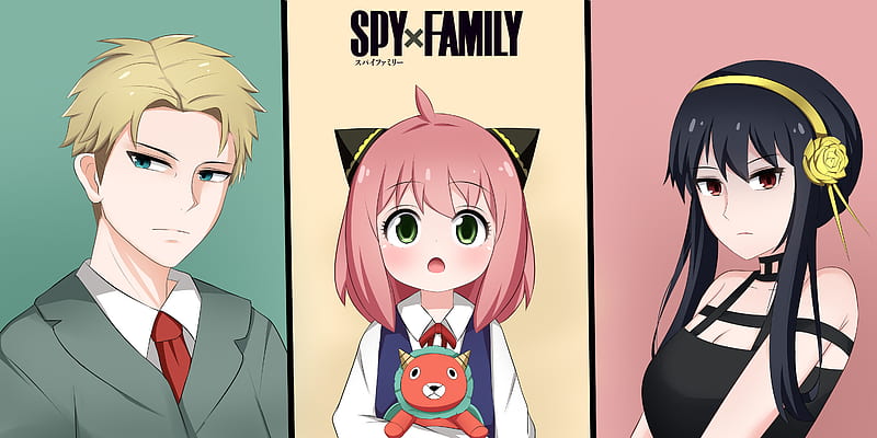 Anime, Spy x Family, Anya Forger , Loid Forger , Yor Forger, HD wallpaper