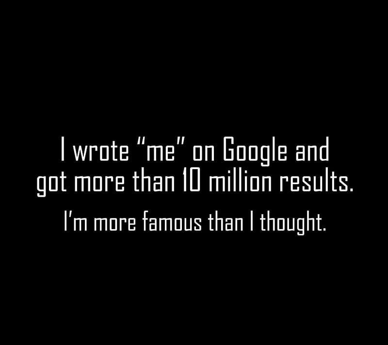 Me and Google, funny, quote, HD wallpaper