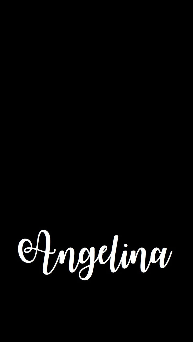 Angelina, calligraphy, name, HD phone wallpaper Angelina, calligraphy, name, HD phone wallpaper