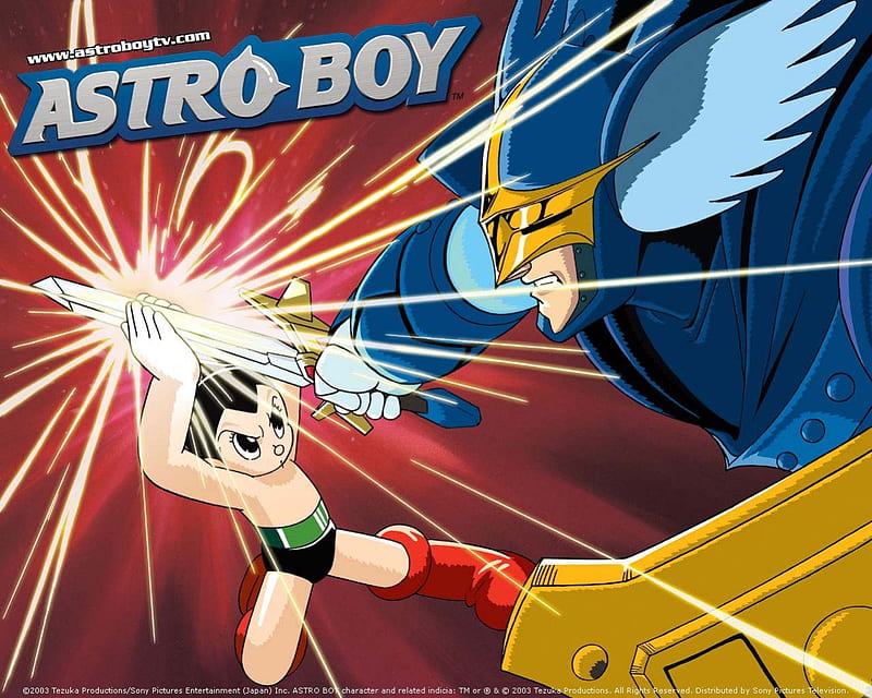 Astroboy (2003), Anime, Astroboy 2003, Blue Knight, Atom, Astroboy, HD wallpaper