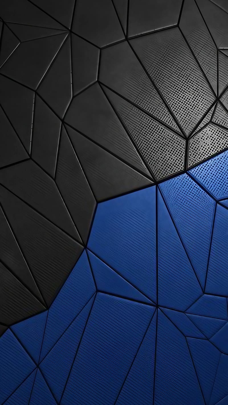Realme C21y, Blue And Black Texture, HD phone wallpaper