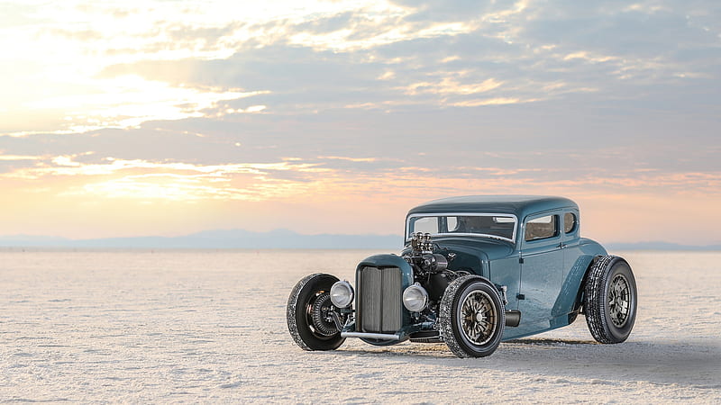 1932 Ford Roadster, carros, vehicles, ford, salty flats, roadster, HD wallpaper