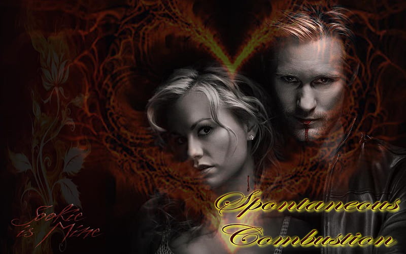Spontaneous Combustion, true blood, sookie, eric, combustion, HD wallpaper