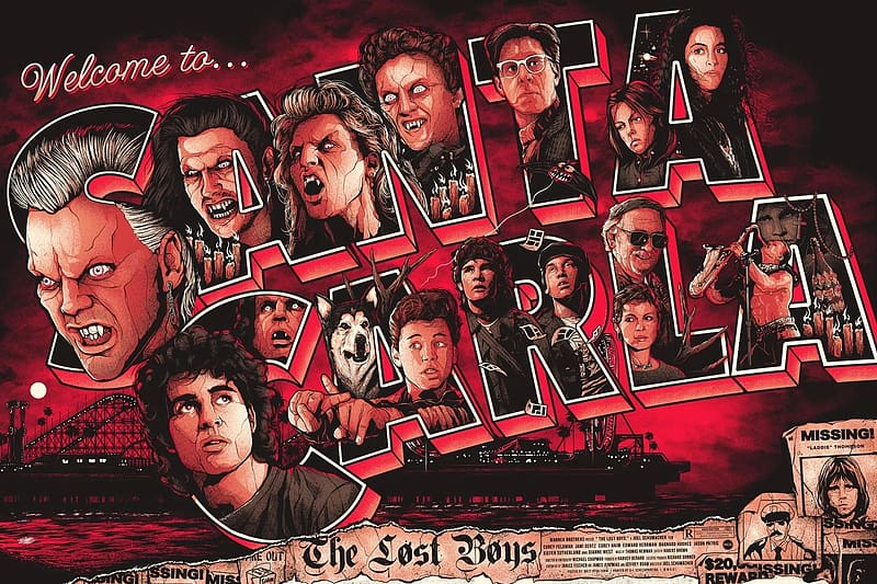 The Lost Boys, Movies, Horror, Cinema, 80s, HD wallpaper The Lost Boys, Movies, Horror, Cinema, 80s, HD wallpaper