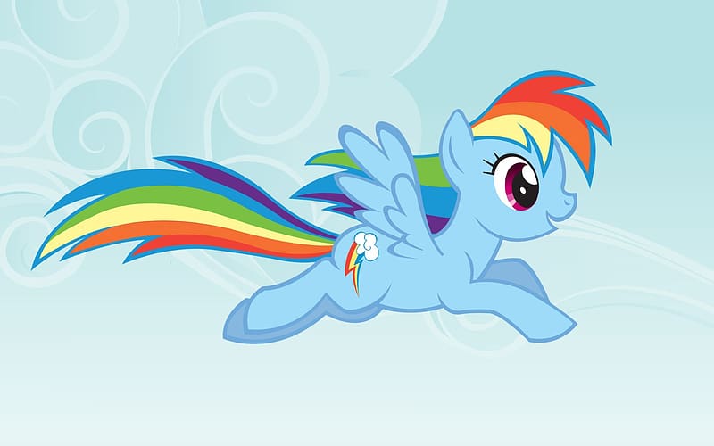 Vector, My Little Pony, Rainbow Dash, Tv Show, My Little Pony: Friendship Is Magic, HD wallpaper