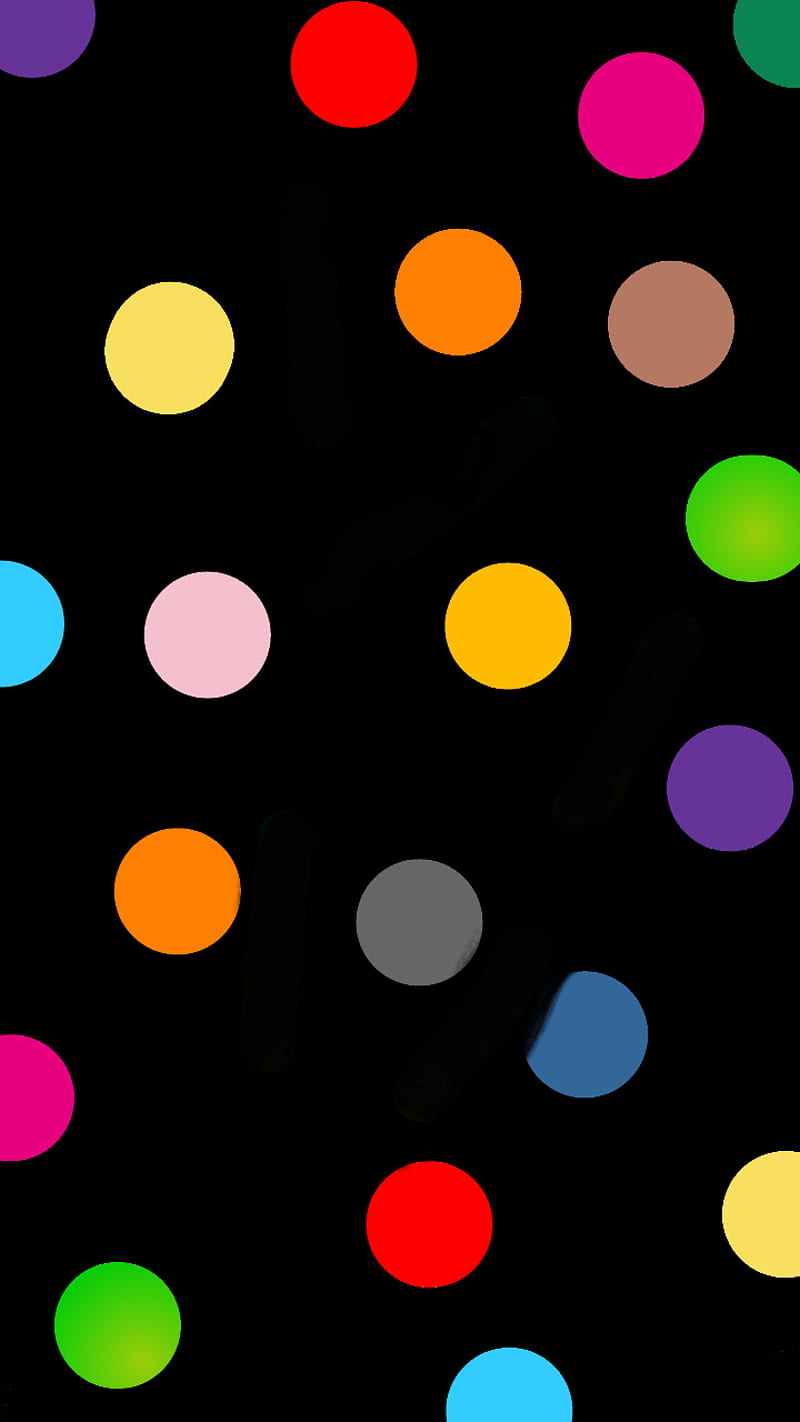 Gum Balls , polka, dots, corazones, background, colorful, multicolor, art, gumball, bounce, HD phone wallpaper