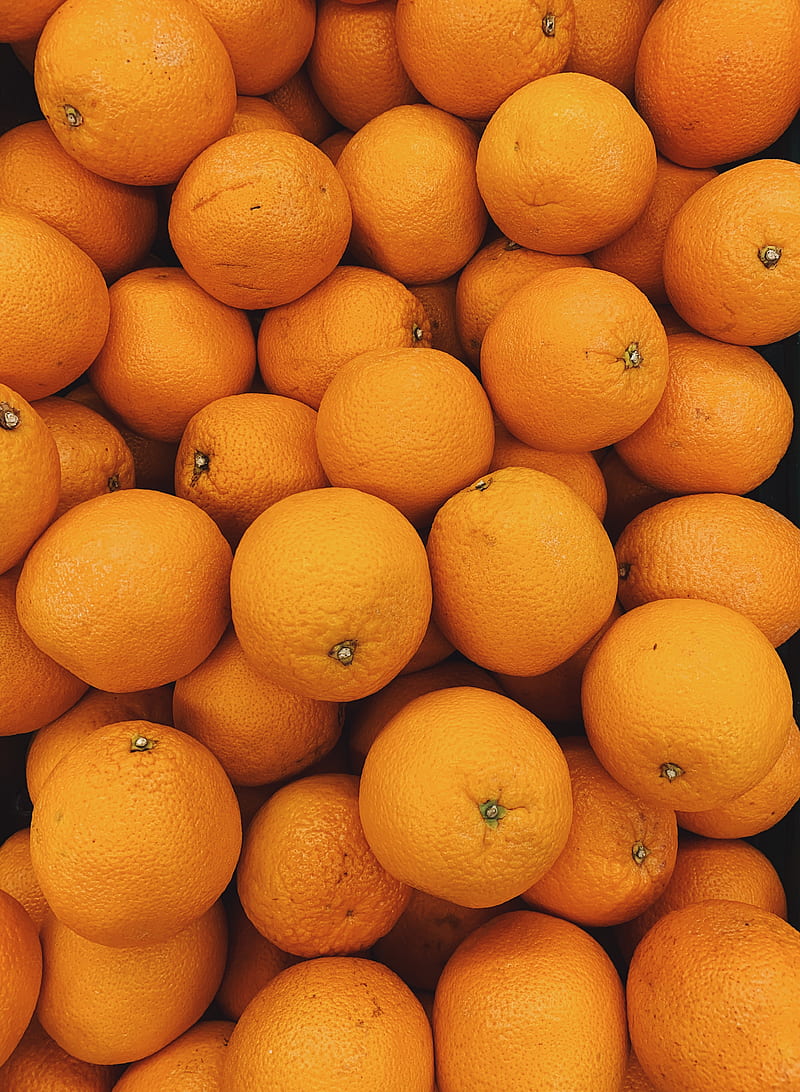 oranges, fruits, citrus, tropical, HD phone wallpaper