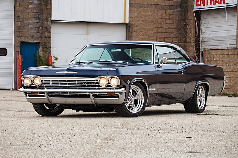 1965-Chevrolet-Impala-SS, Classic, 1965, GM, Bowtie, HD wallpaper