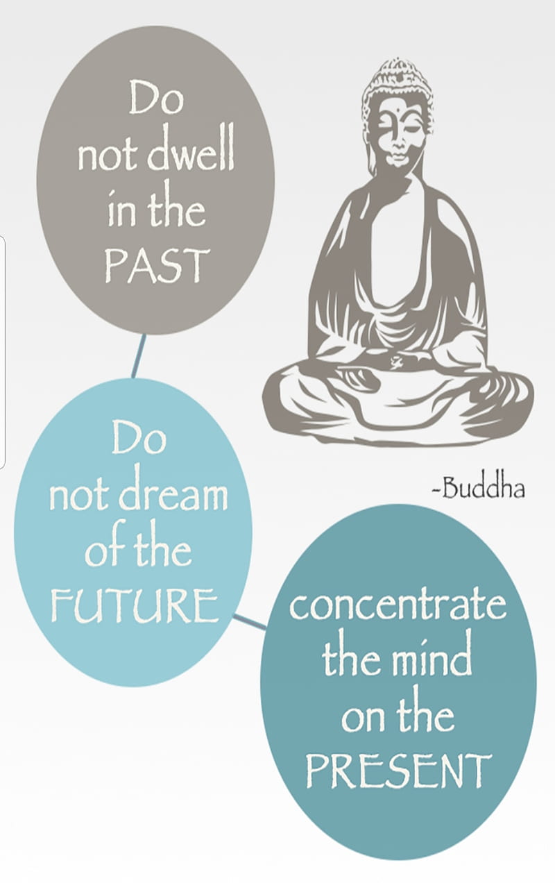 Buddha, motivation, inspire, motivational, positive, anxiety, dreamer, future, past, focus, HD phone wallpaper