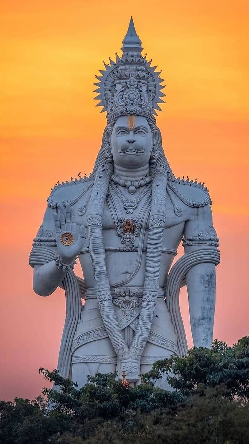 Lord Rama , Huge Statue, lord, god, jai shri ram, HD phone wallpaper