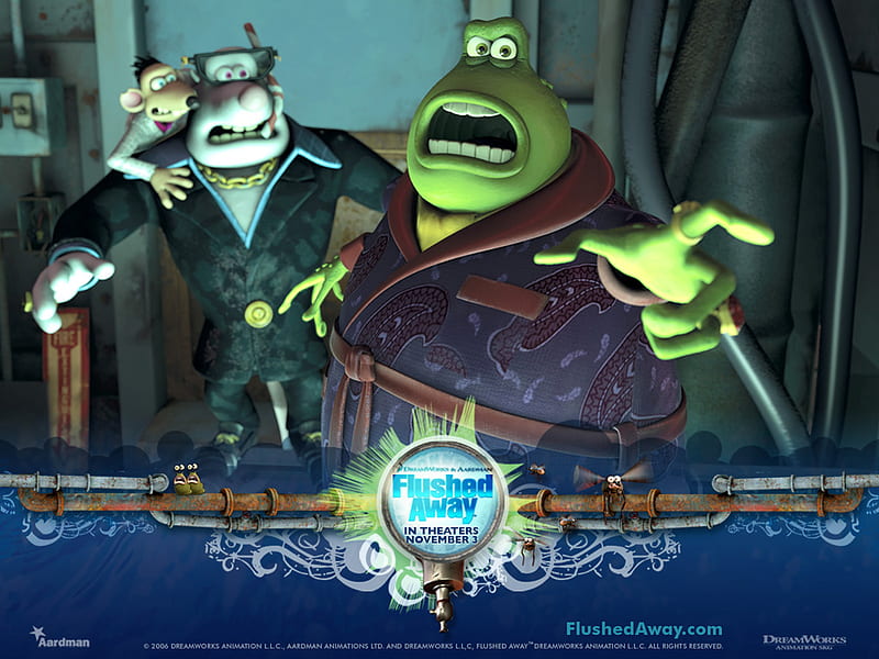 Flushed Away, flushed, comedy, movie, away, HD wallpaper