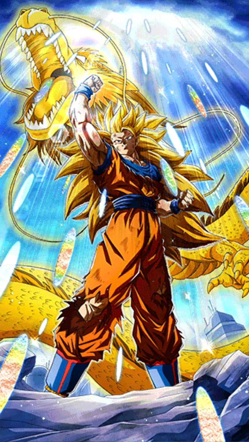 Super Saiyan 3 Goku, ball, dragon, HD phone wallpaper | Peakpx